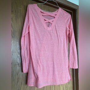 Prana swim cover up NWOT, M, coral color